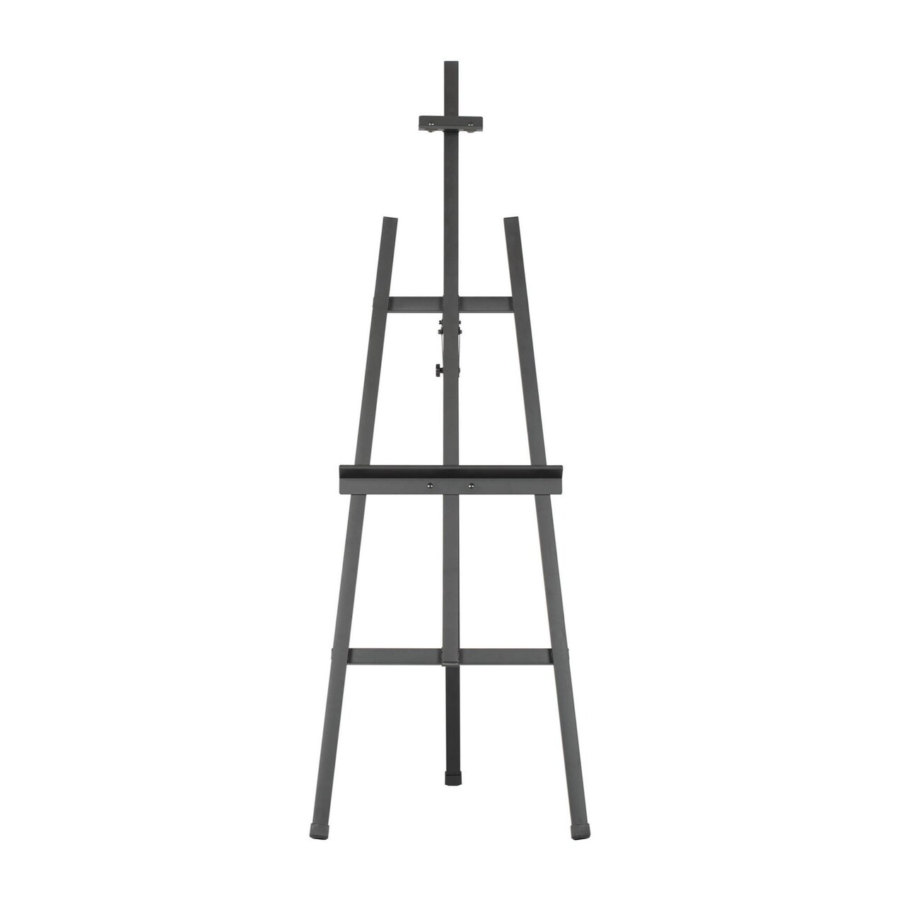 Heavy-Duty Metal, Museum Display Art Tripod Easel for Large Canvases  (68" H) - Black